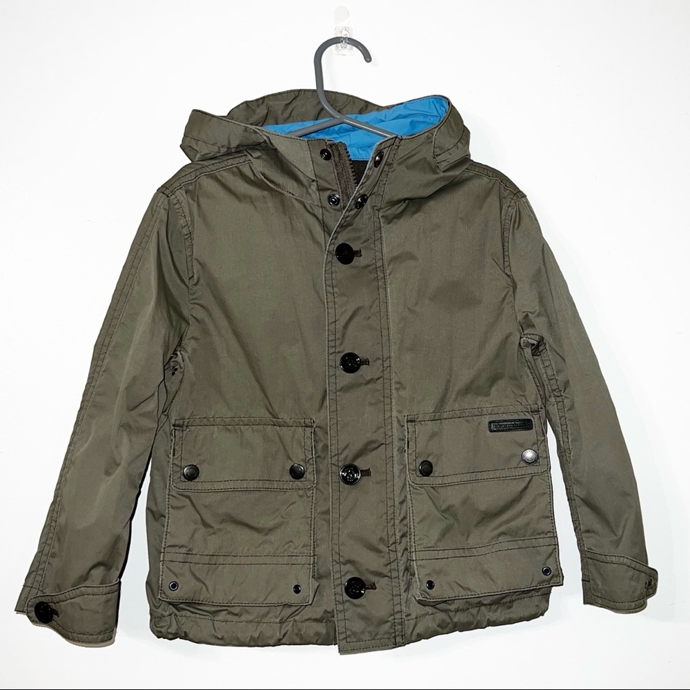 Burberry | Toddler Grey Trench Hood Coat Size 4Y 104 cm